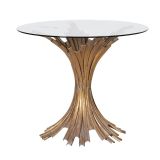 Decorative Round Gold Table